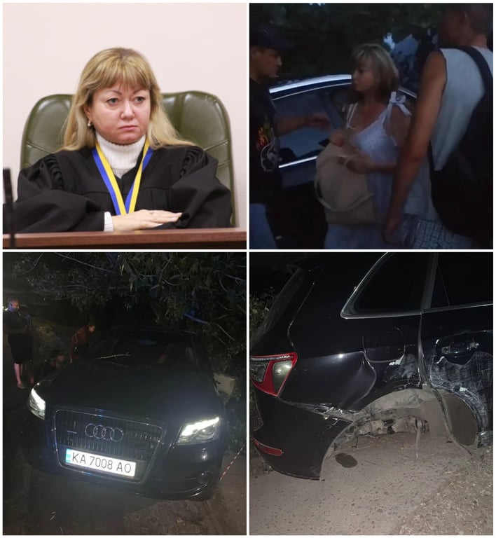 Суддя Деснянського суду Києва Світлана Колегаєва та її "п'яна" ДТП