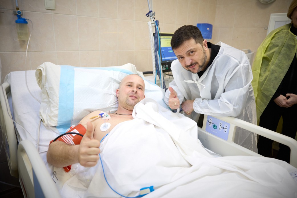 Зеленський нагородив бійців