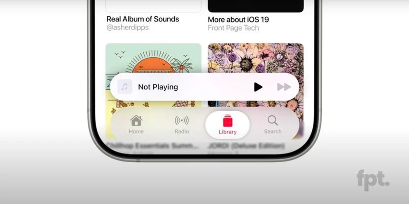 Обновленный дизайн iOS 19