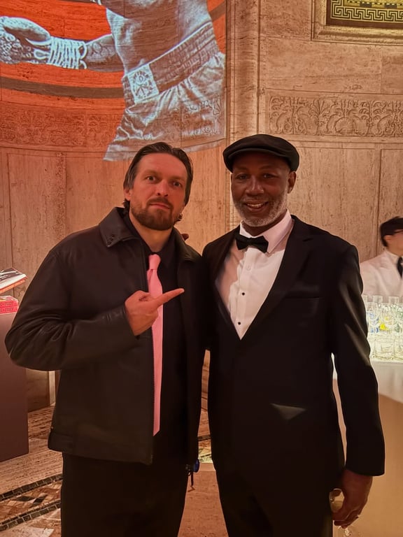 Александр Усик и Леннокс Льюис