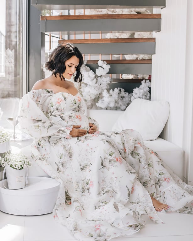 Ліза Глінська вагітна