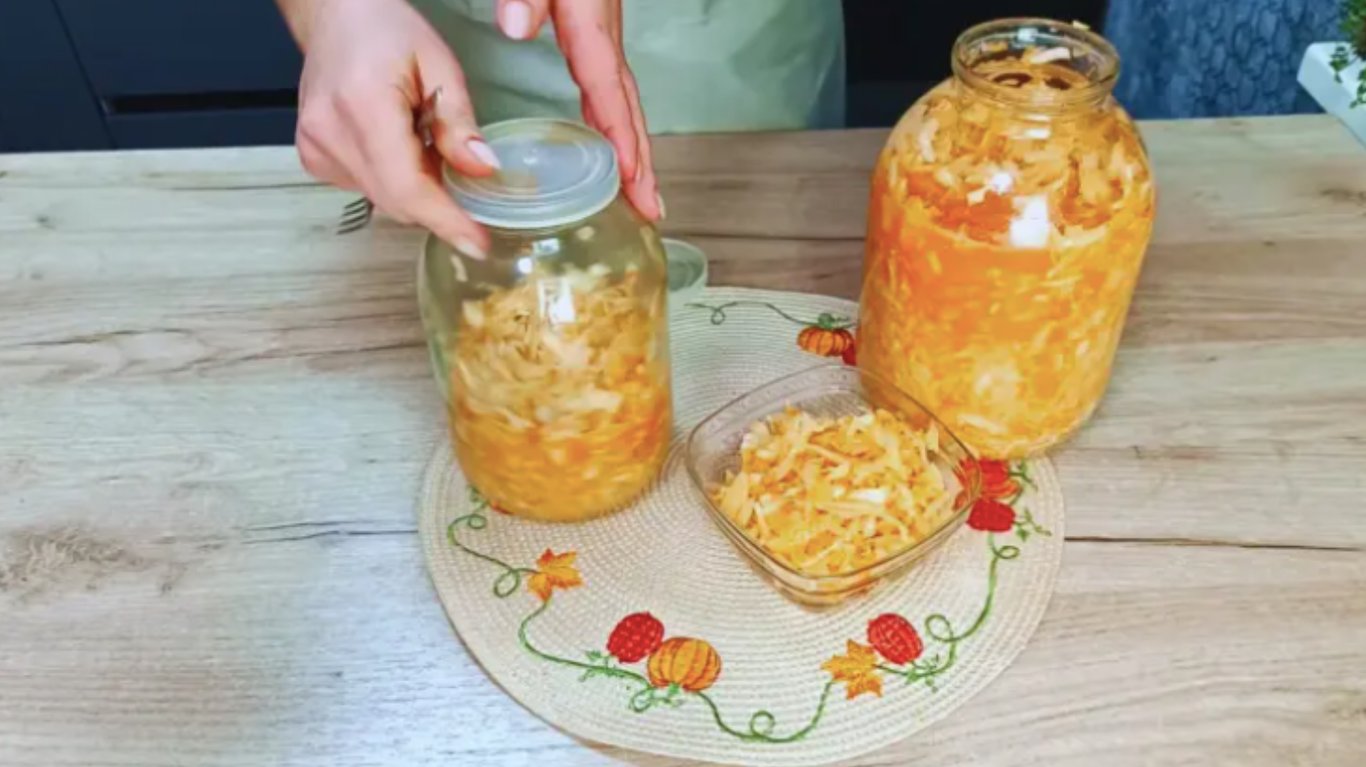 класичний рецепт квашеної капусти