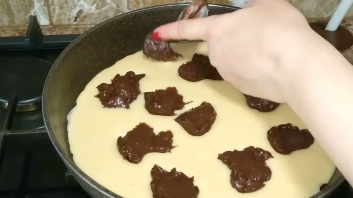 рецепт пирога на сковороді