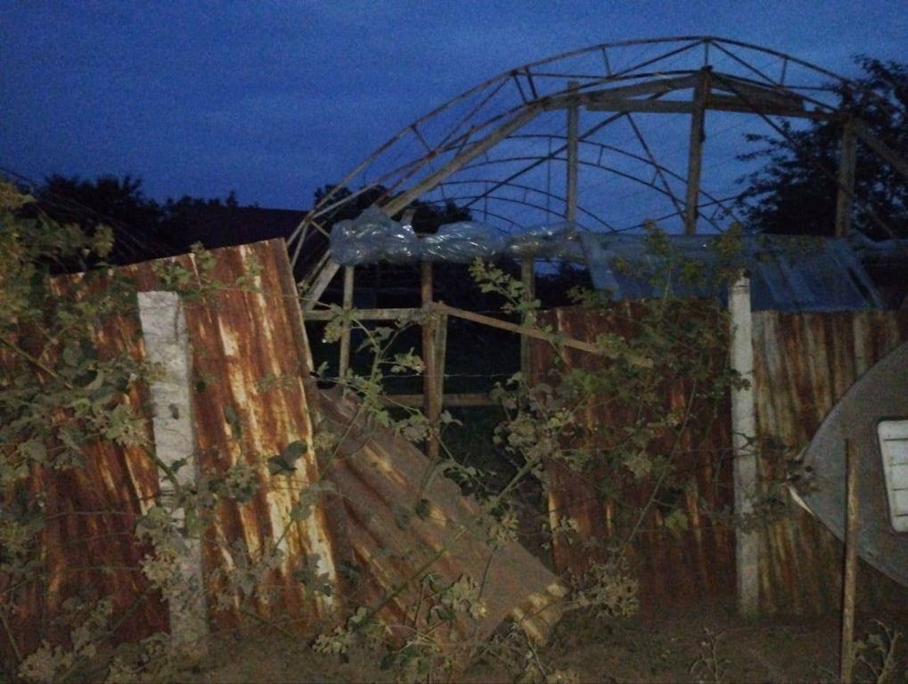 Наслідки обстрілу Дніпропетровської області