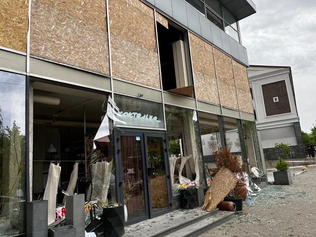 Наслідки ракетного удару по Харкову. Фото: Сергій Болвінов/Facebook