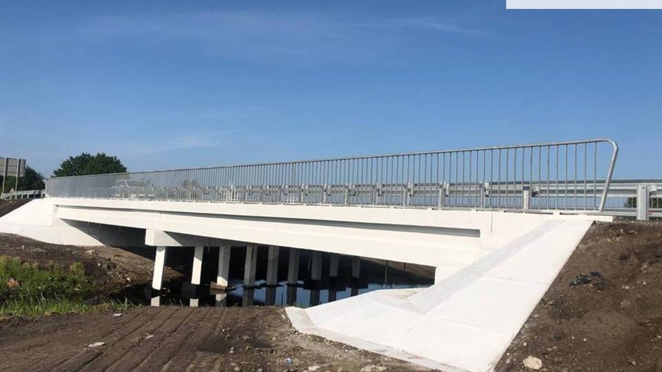 Во Львовской области отремонтировали мост, ведущий к Волынской области