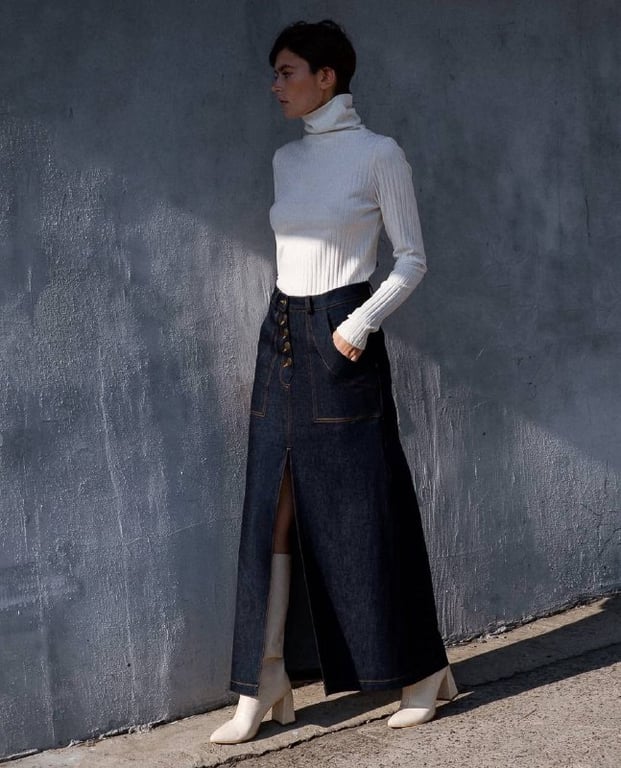 Спідниця, що може слугувати основою для різних образів