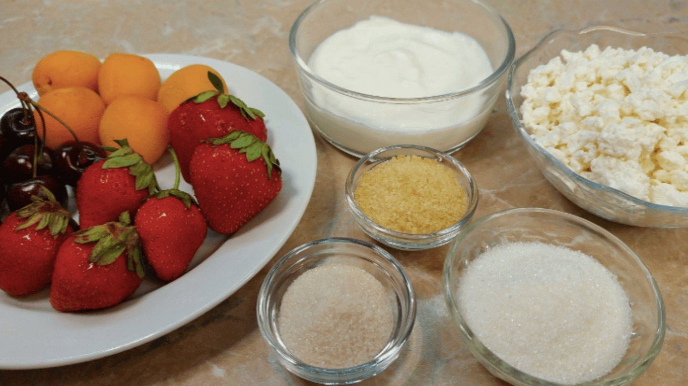 рецепт сирного десерту 