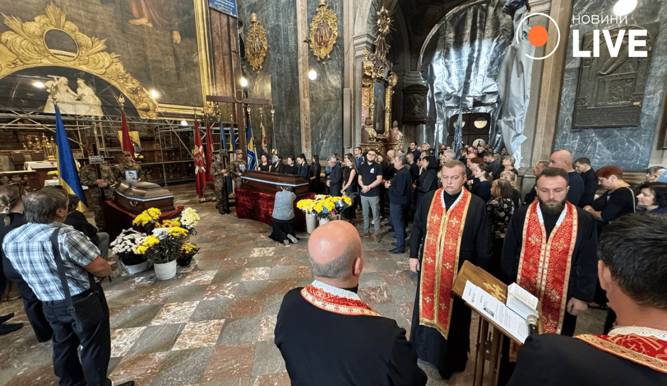 Прощання з Героями у Львові. Фото: Новини.LIVE