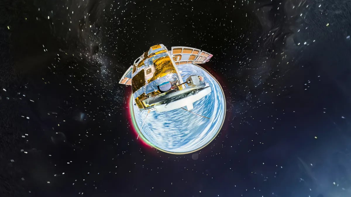 Як насправді виглядає Земля з космосу — перші в історії 360-градусні фото