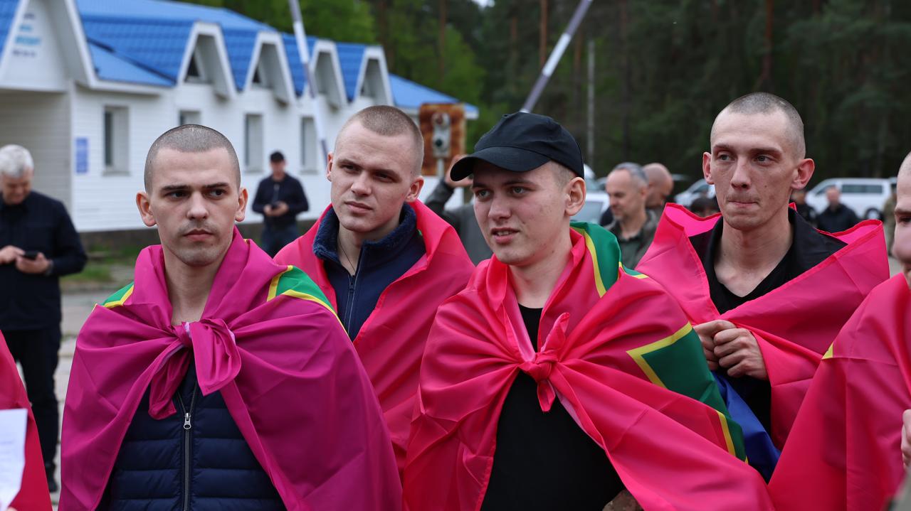 Повернення українців з російського полону 6 травня