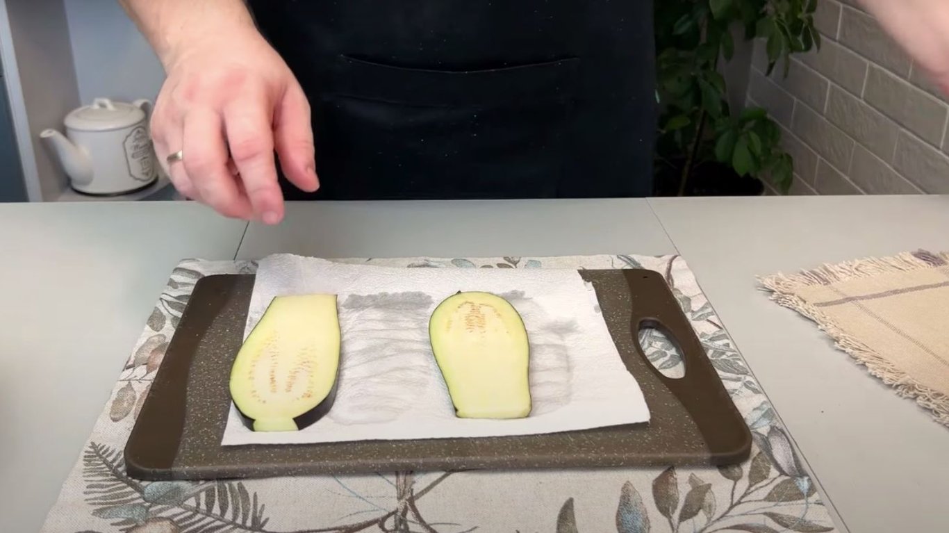 баклажанные рулеты рецепт