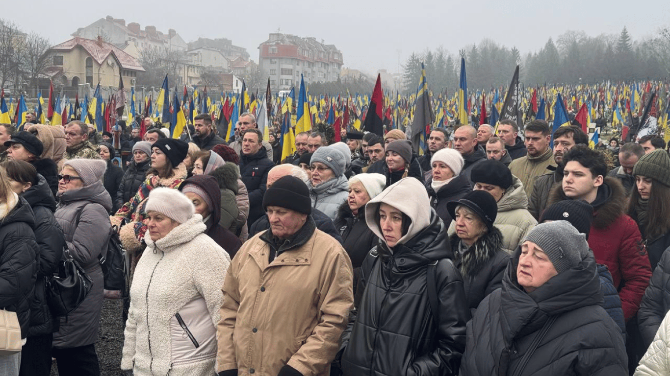 Вшанування Героїв у Львові — відбулась скорботна коляда