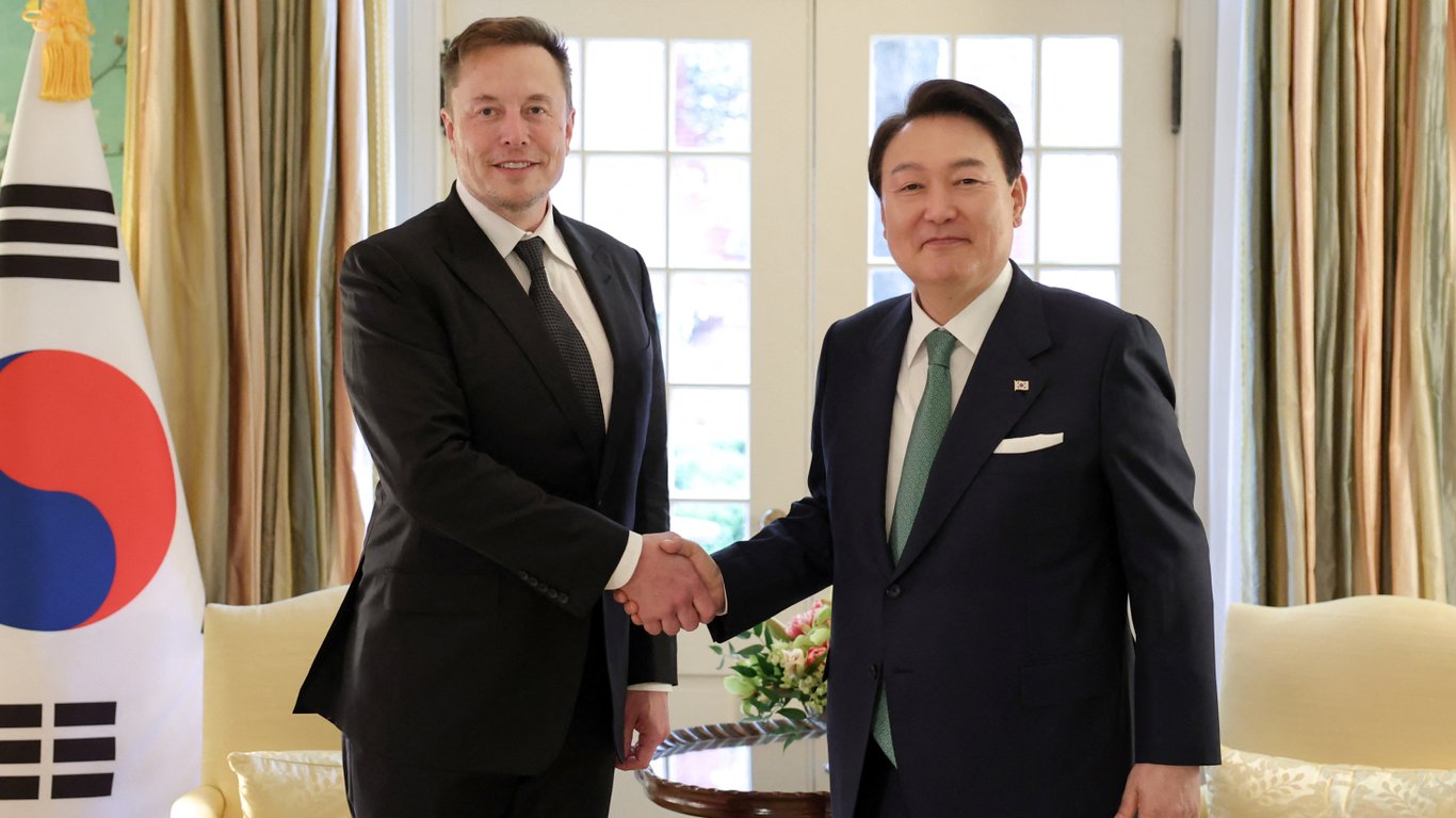 Маск встретился с президентом Южной Кореи: что обсуждали политик и миллиардер