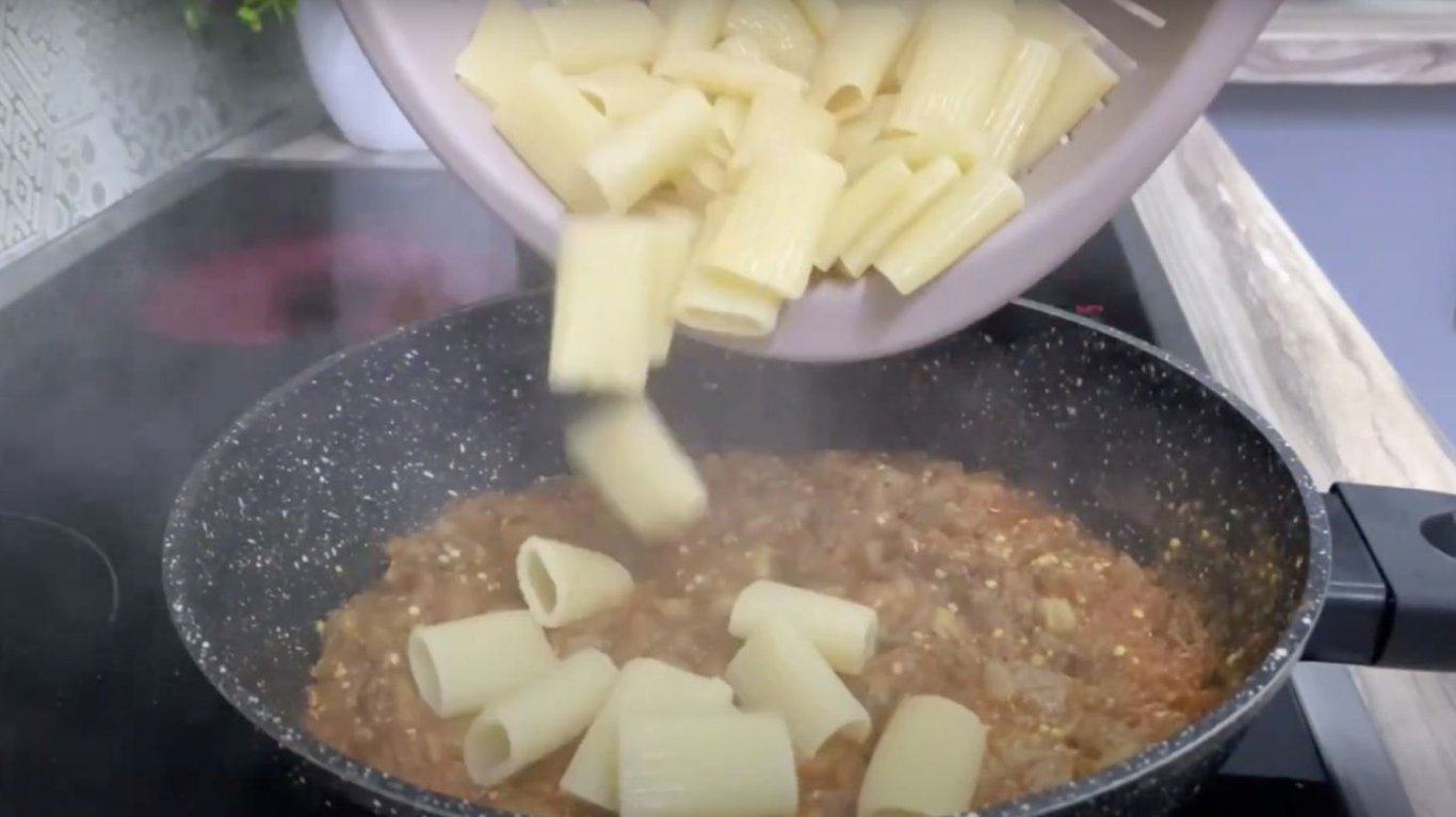 рецепт пасты с баклажанами
