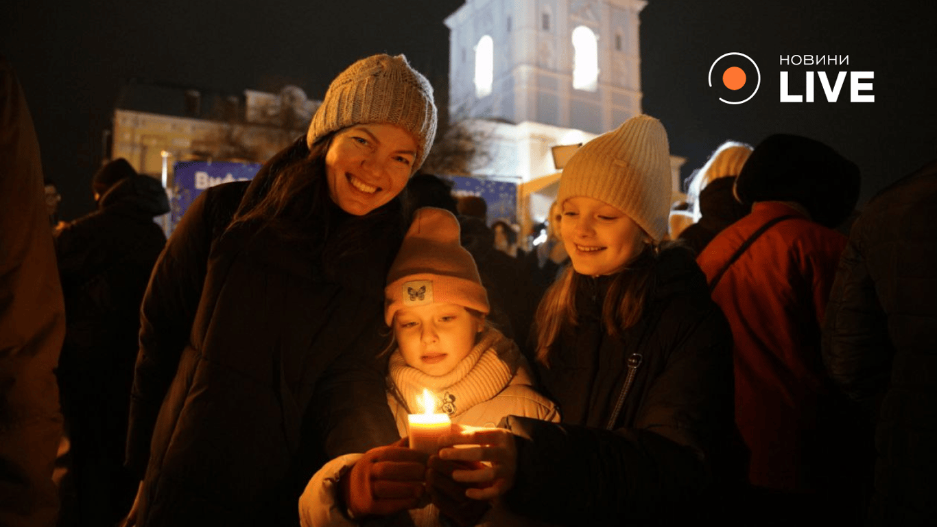 Вифлеємський вогонь у Києві 7 грудня