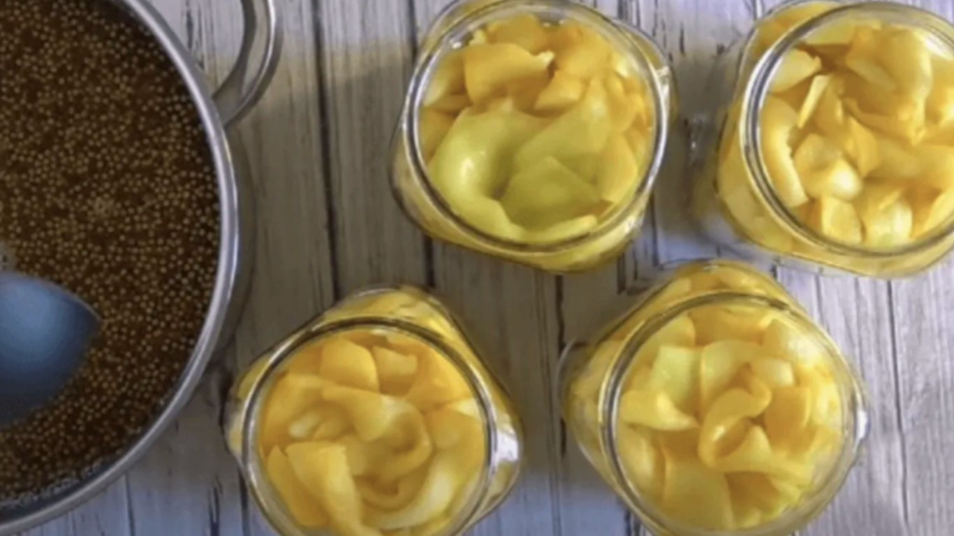 рецепт маринованих кабачків