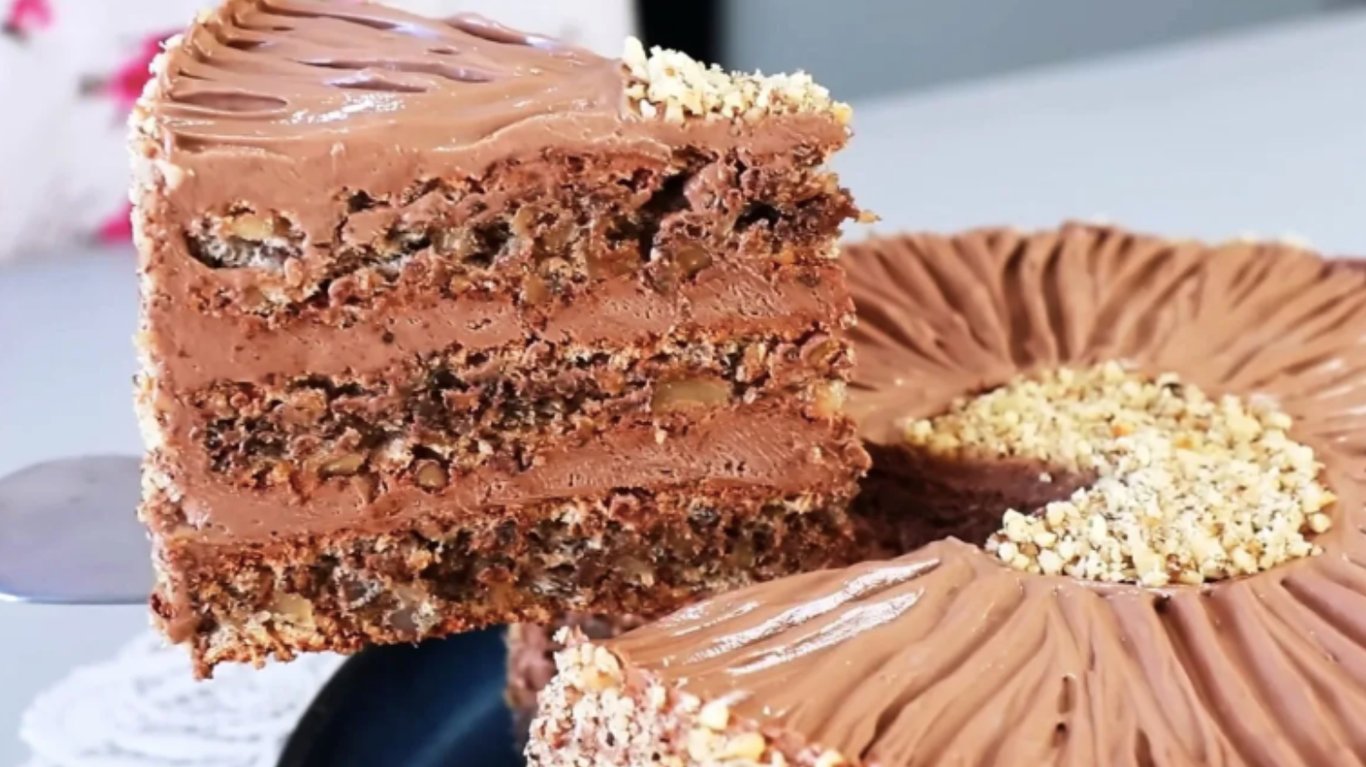 рецепт горіхового торта без борошна