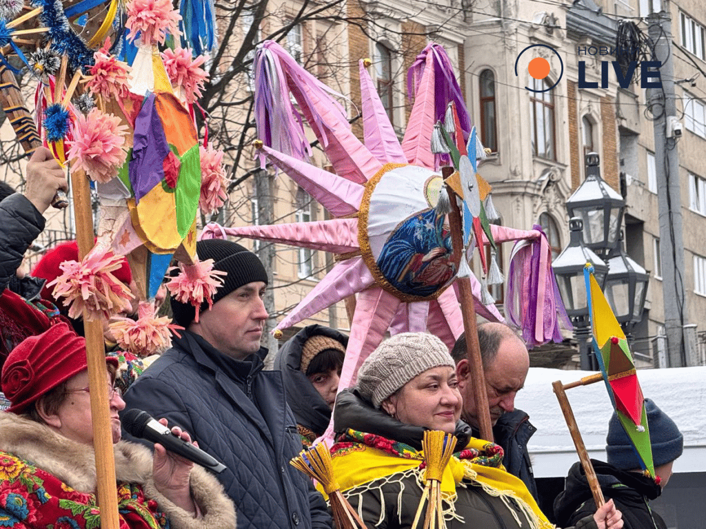 Фестиваль фольклора во Львове 12 января