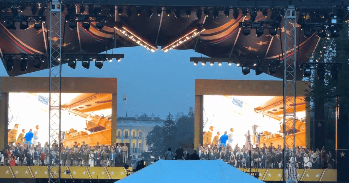 Парад в США