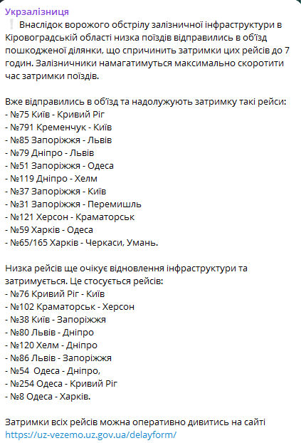 Обстріл Укрзалізниці — які напрямки змінили маршрут - фото 1
