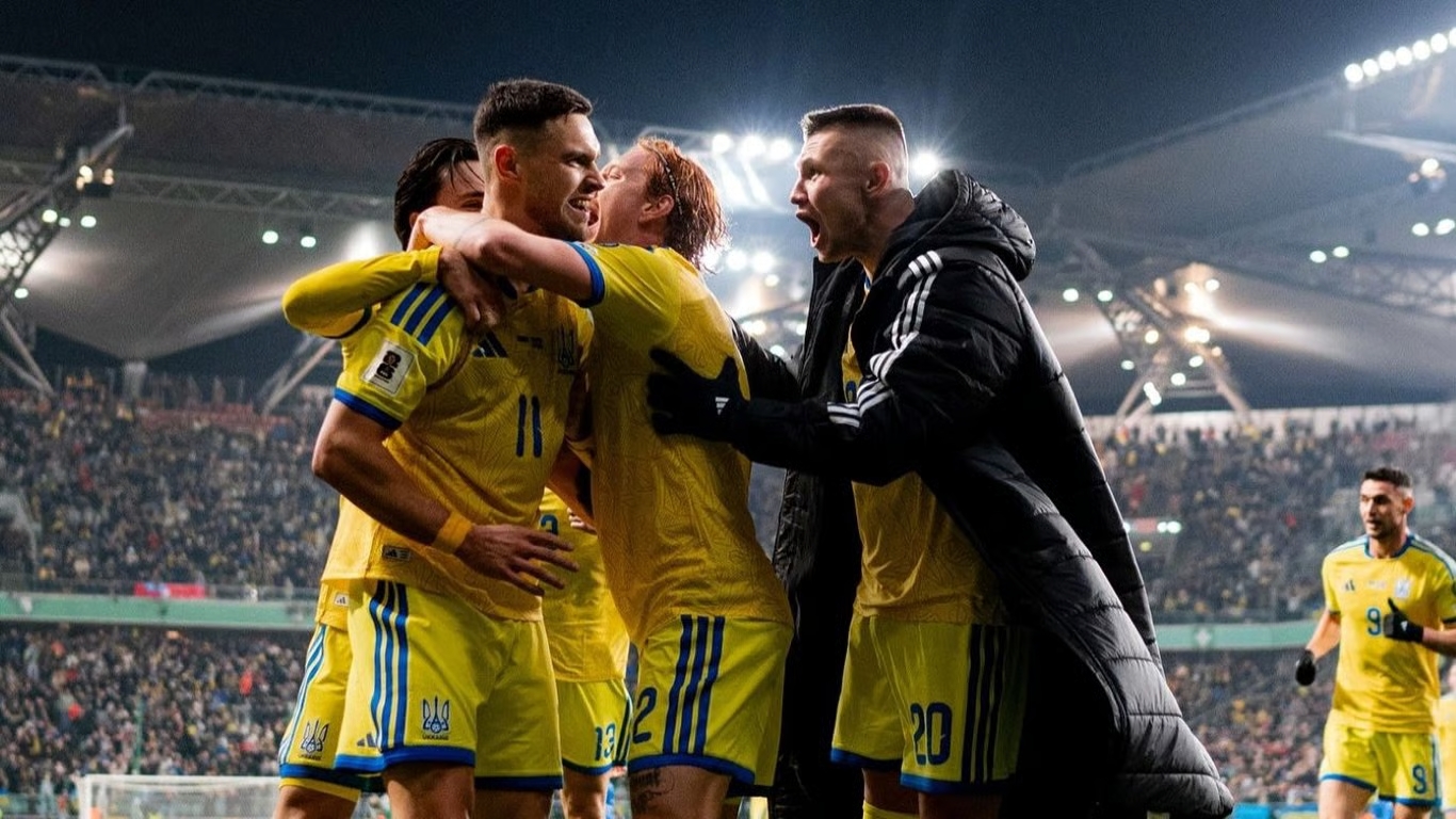 Игроки сборной Украины