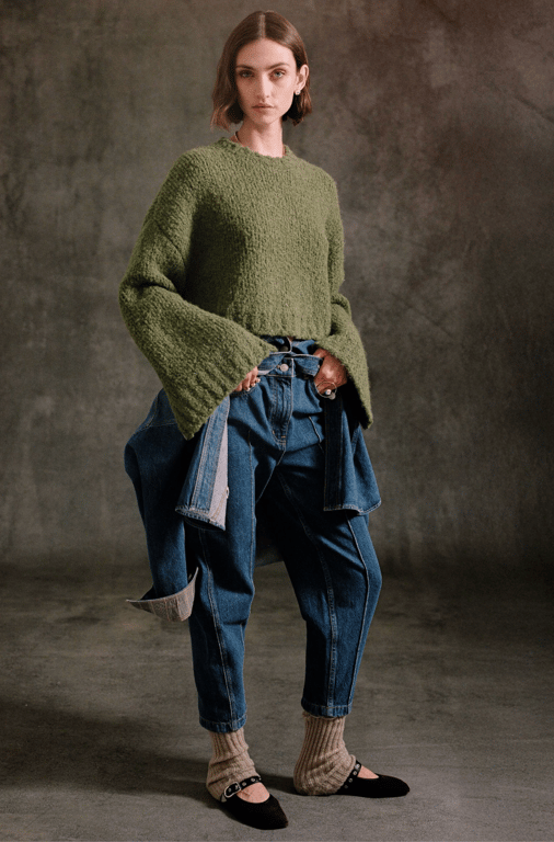 Балетки з джинсами - базова комбінація