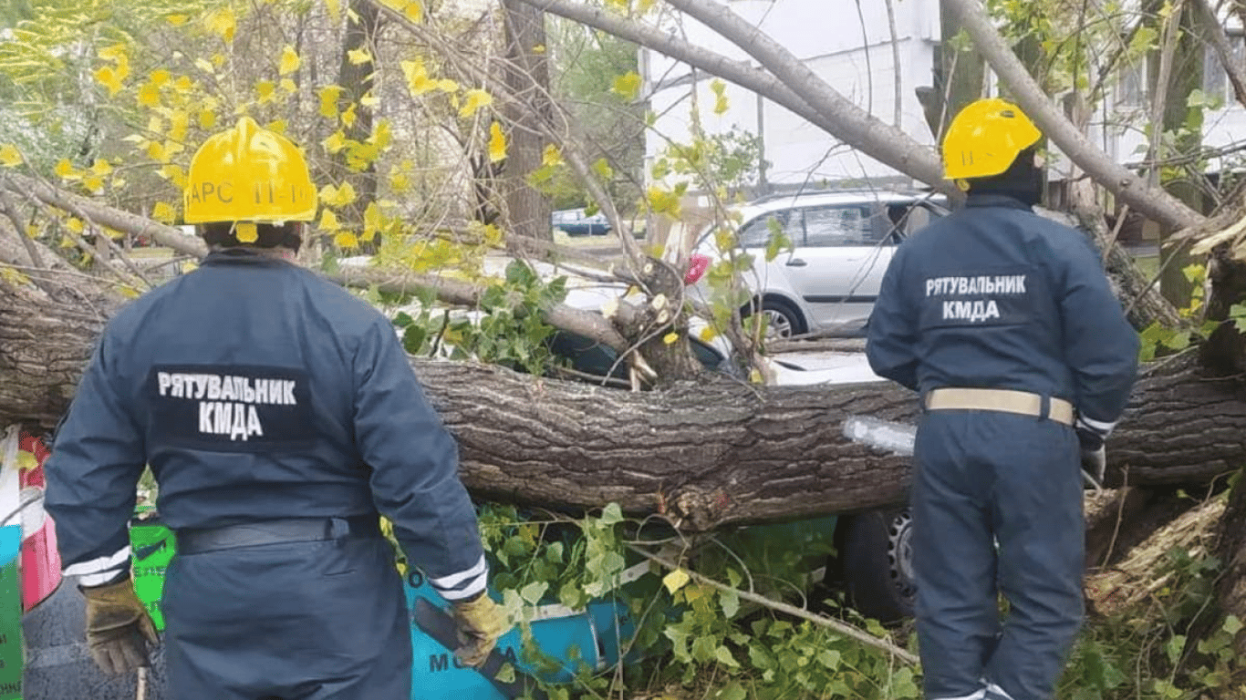 В Киеве выросло количество пострадавших в результате непогоды