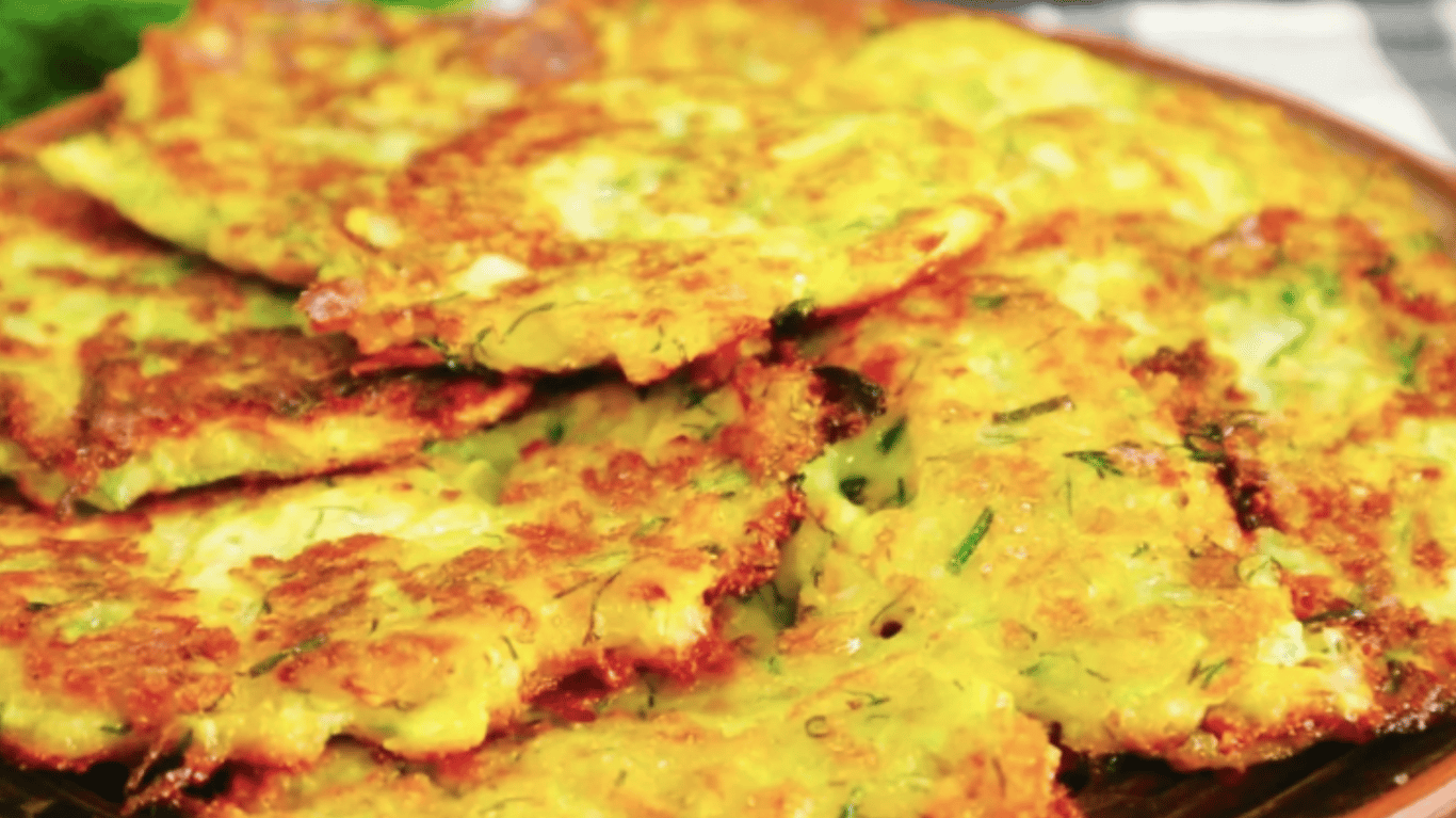 рецепт оладків з кабачків на сніданок