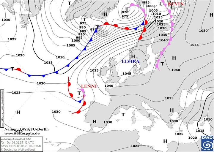 Антициклон 6 лютого 2025 року