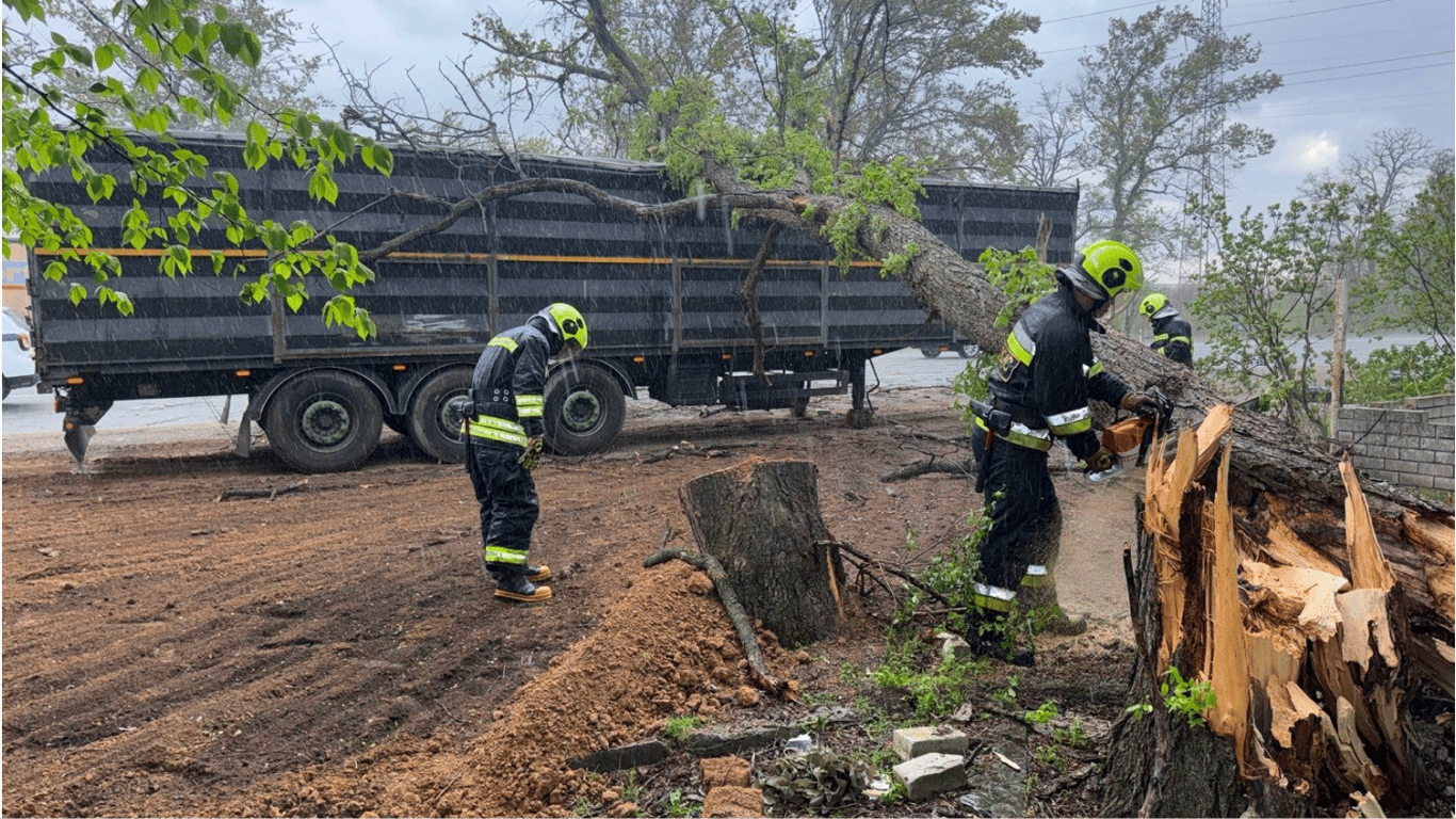 Штормовой ветер в Украине: из-за непогоды погибли два человека