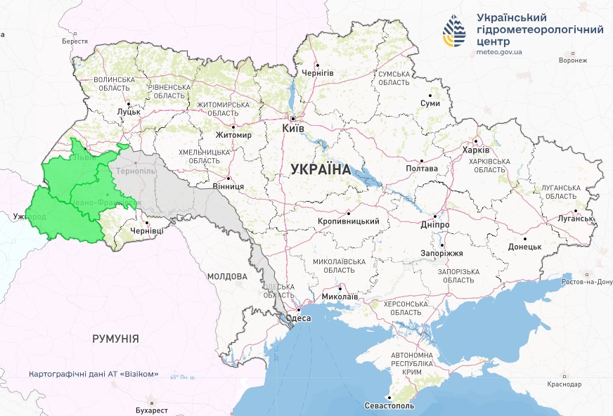 На Закарпатті значні дощі — який прогноз погоди на сьогодні - фото 4