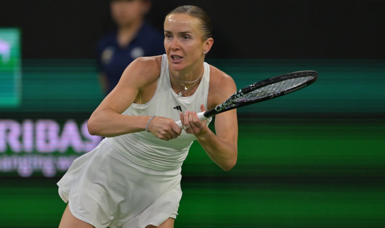 Элина Свитолина на турнире Indian Wells 13 марта 2026 года