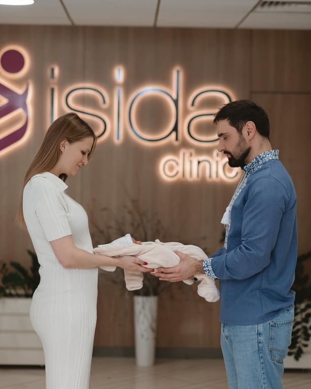 Український співак Віталій Козловський разом з дружиною Юлією та сином Оскаром. Фото: instagram/vkozlovsky_music/