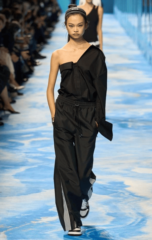 Зі спортивними штанами можна створити стильний образ