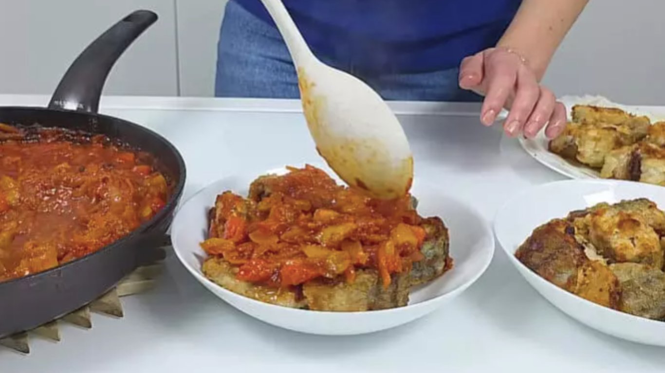 рецепт риби в томатному соусі