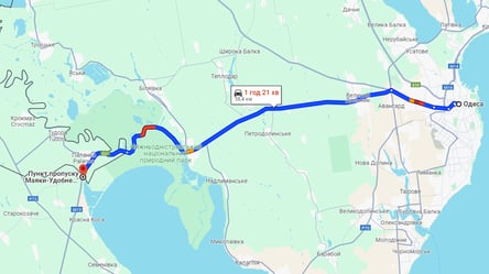 Поспешите с выездом — ситуация с пробками на международной трассе Одесчины - 290x166