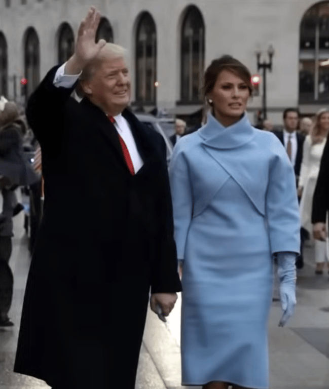 Меланія Трамп на інавгурації чоловіка
