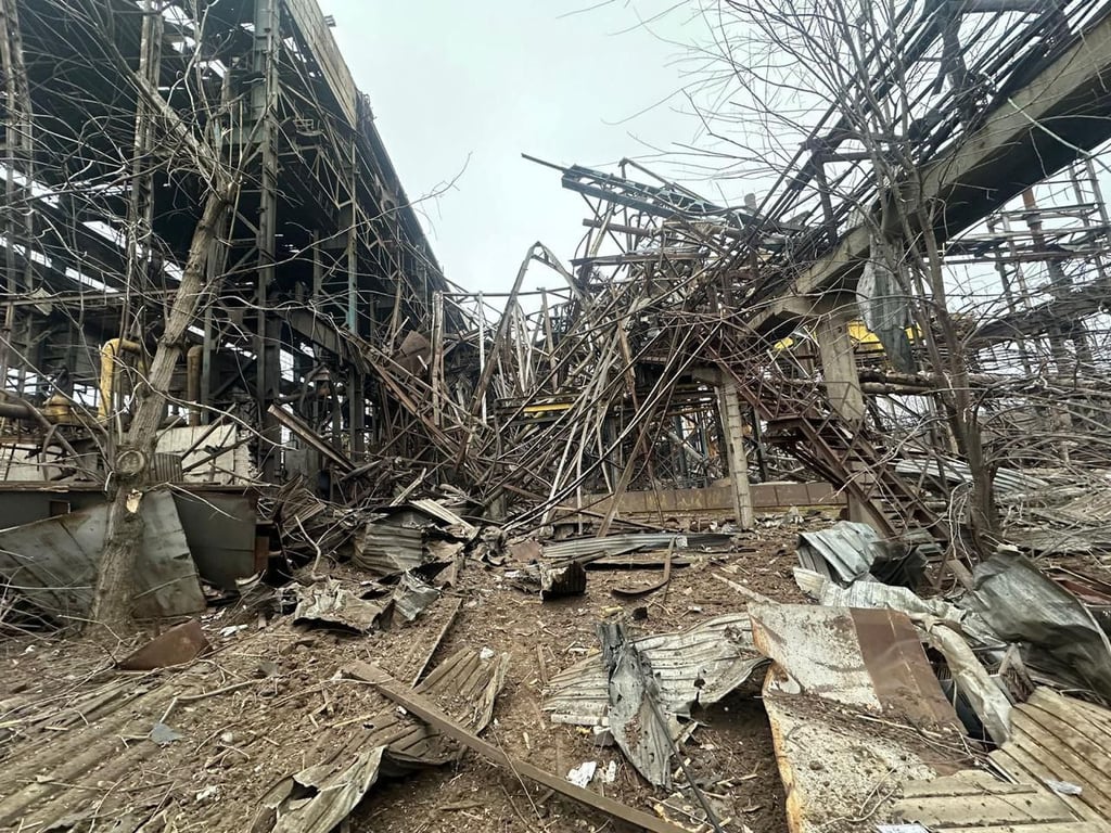 Последствия взрывов в Краматорске