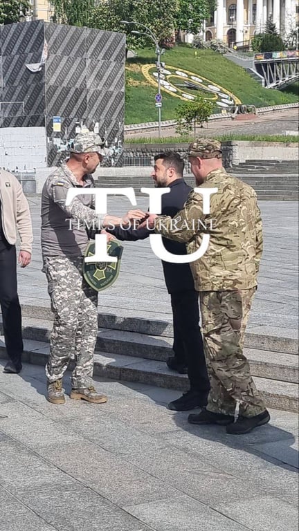 Зеленський на Хрещатику 7 травня