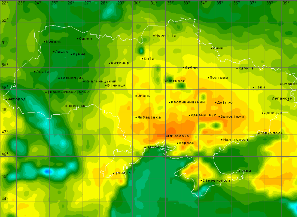 погода в Україні 27 липня