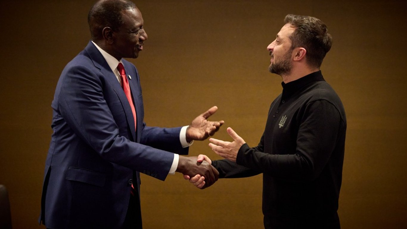 Владимир Зеленский встретился с Президентом Кении Уильямом Руто — о чем говорили