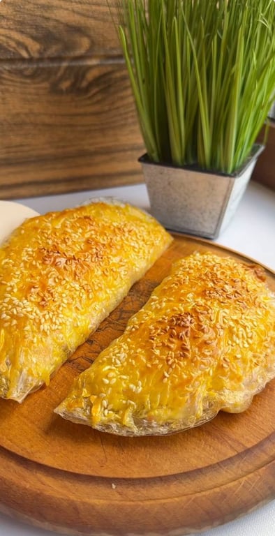 Дієтичні чебуреки - рецепт для лінивих