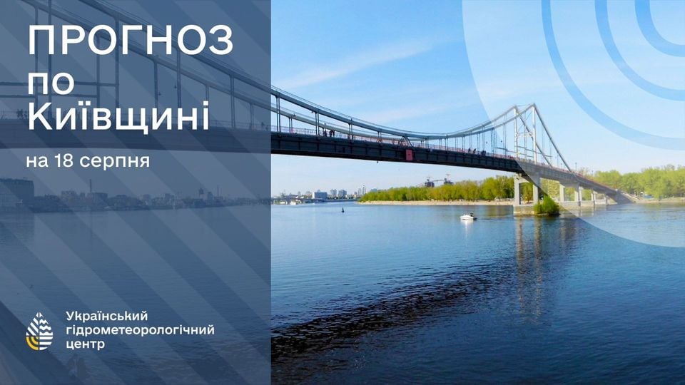 погода в Києві 18 серпня