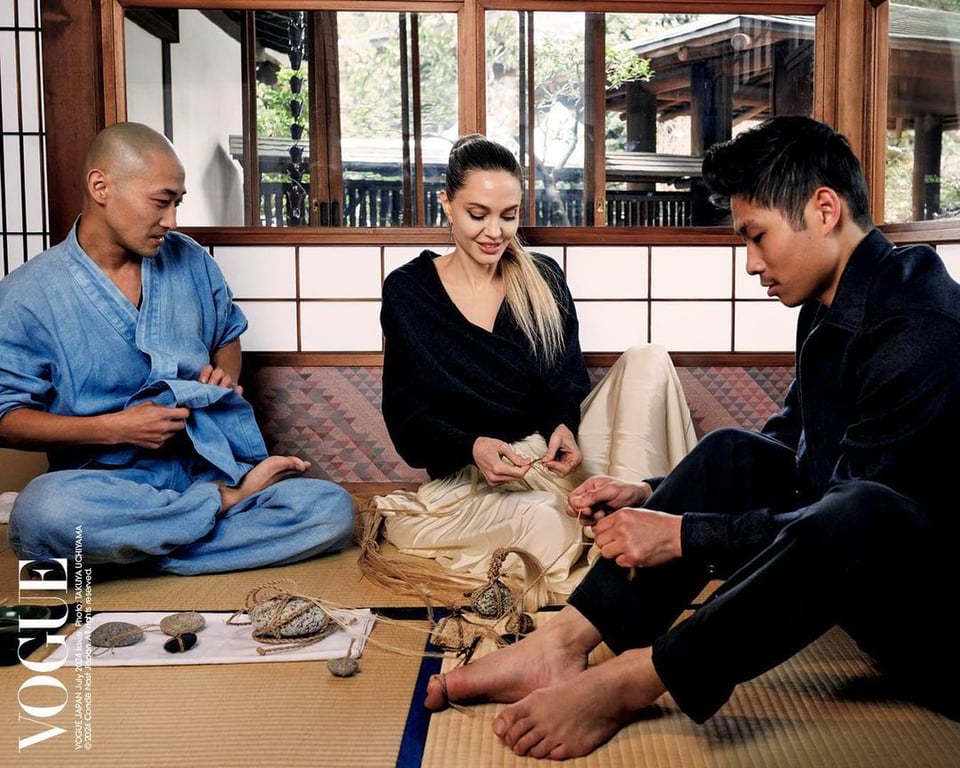 Акторка Анджеліна Джолі у фотосесії Vogue Japan