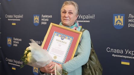 Во Львове выбрали лучшего дворника года — победу одержала женщина - 290x166