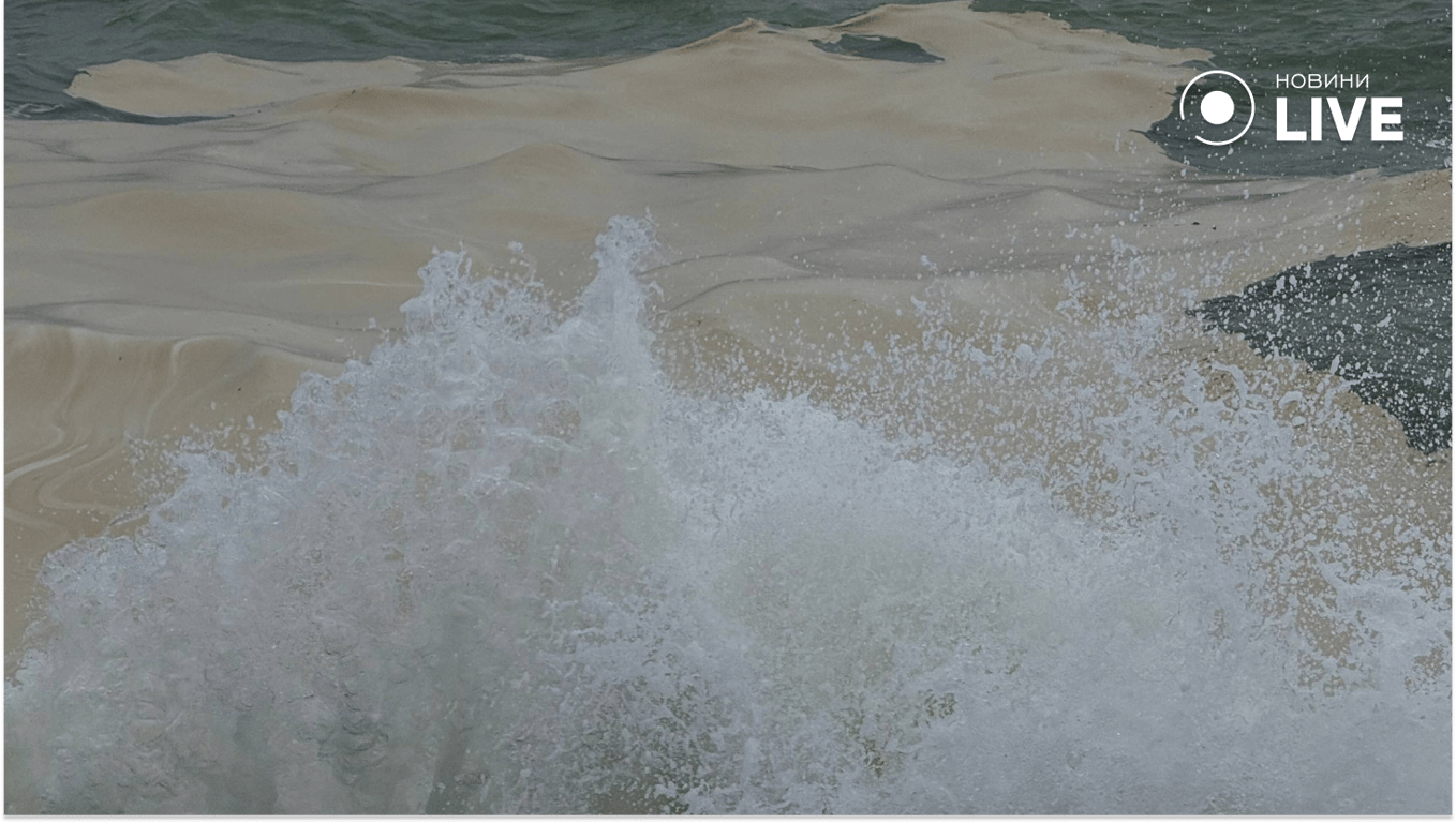 В Одесі у морі виявили плями олії