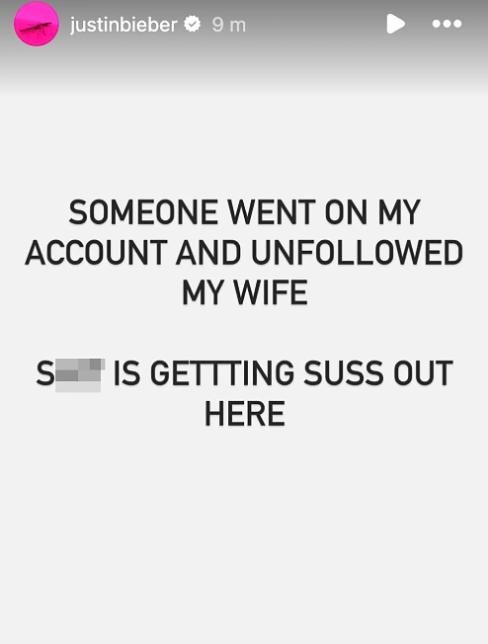 Джастін Бібер прокоментував відписку від дружини