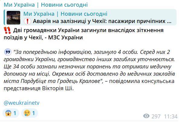 Пост в Телеграм