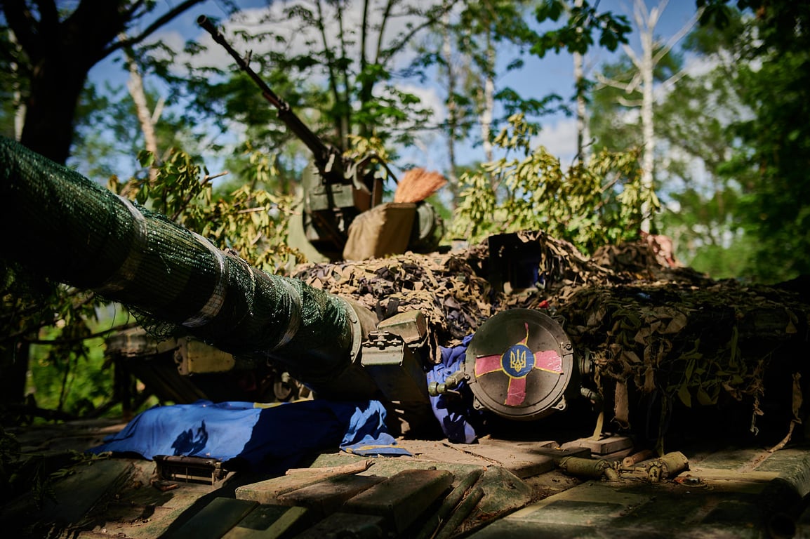 Військова техніка ЗСУ на фронті